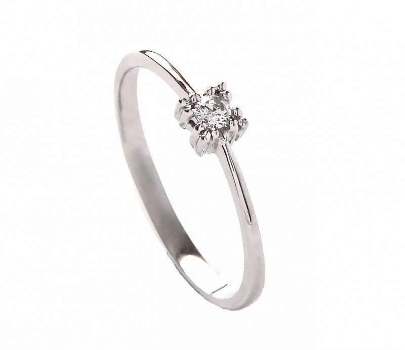 ARTES-Pierścionek z brylantami B-96 PR. 585