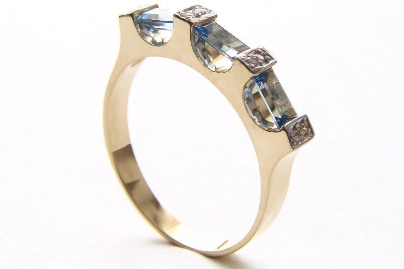 ARTES-Pierścionek złoty 512 PR. 585