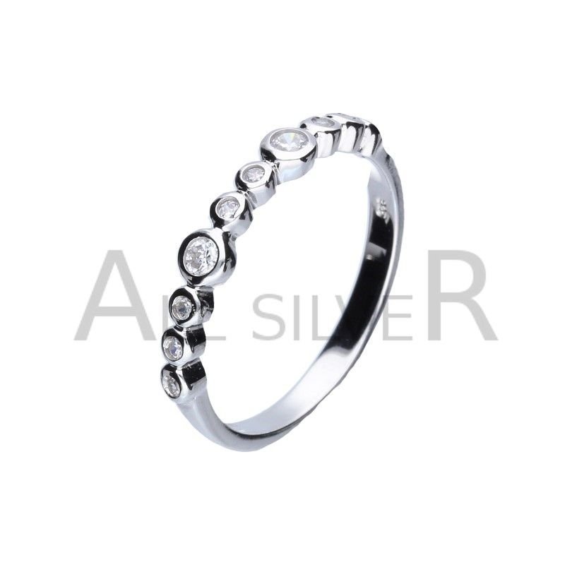 SREBRNY PIERŚCIONEK 925 OBRĄCZKA R. 20