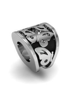 Koralik zawieszka modułowa srebro 925