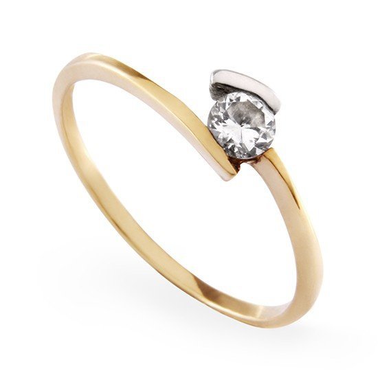 ARTES-Pierścionek złoty A-23 PR. 585