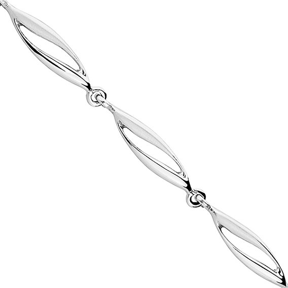 BRANSOLETKA SREBRO 925 ELEGANCKA ELEMENTOWA 