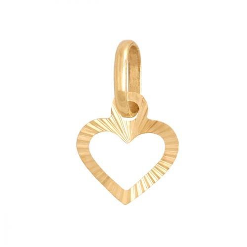 Zawieszka złota 585 serce, serduszko - Wv094