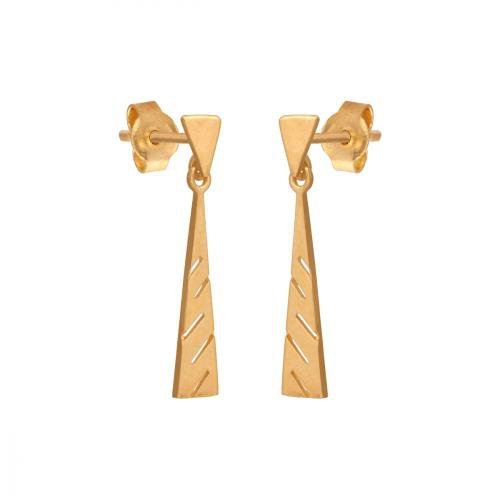 Kolczyki złote 585 sztyft - 36825