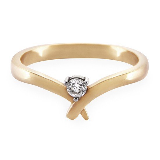 ARTES-Pierścionek złoty A-4 PR. 585