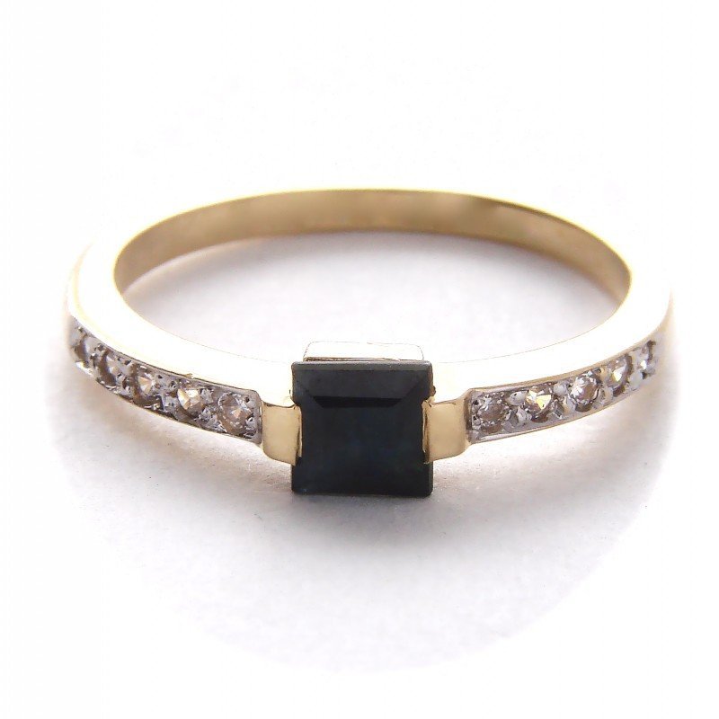 ARTES-Pierścionek złoty 417 PR. 585