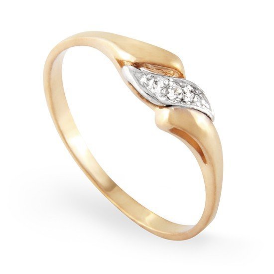 ARTES-Pierścionek z brylantem 0,015ct AB-90 