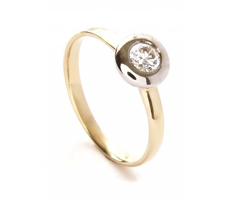 ARTES-Pierścionek złoty 650 PR. 585