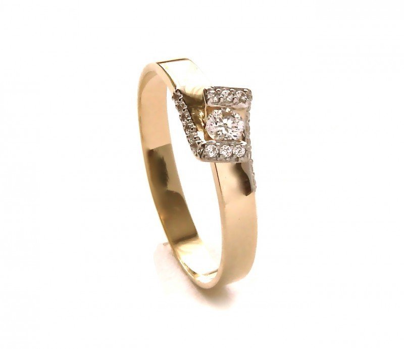 ARTES-Pierścionek złoty BC-123 PR. 585