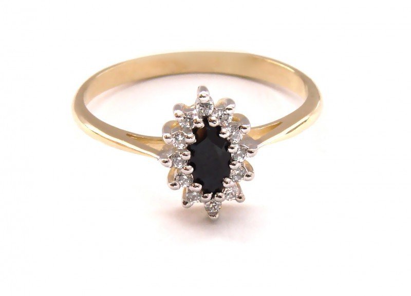 ARTES-Pierścionek złoty BC-93 PR. 585