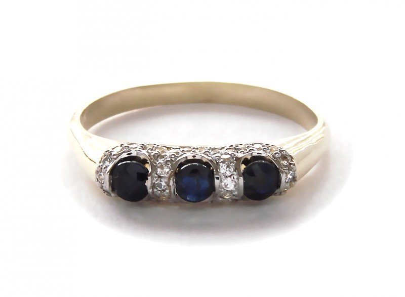 ARTES-Pierscionek złoty 657 PR. 585