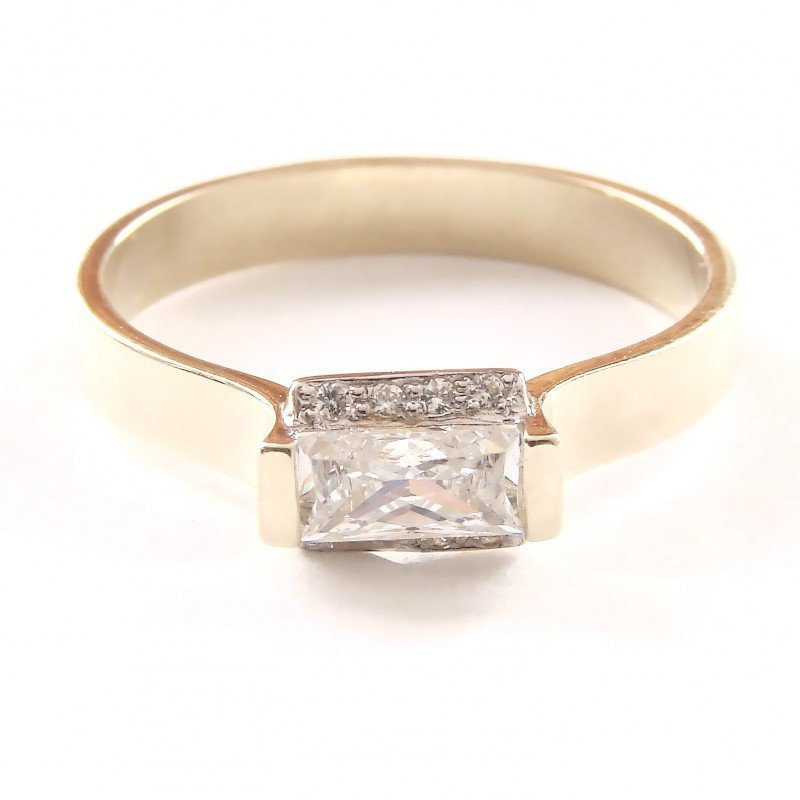 ARTES-Pierścionek złoty 475 PR. 585