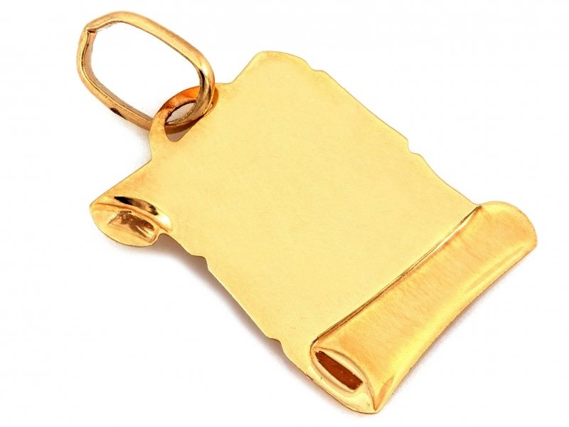 Zawieszka złota 375 znak zodiaku Ryby 