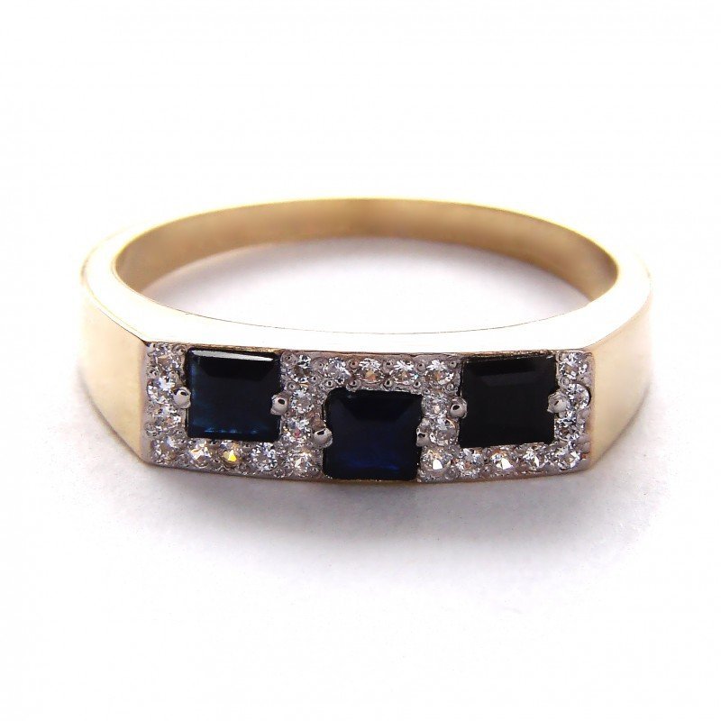 ARTES-Pierścionek złoty 448 PR. 585