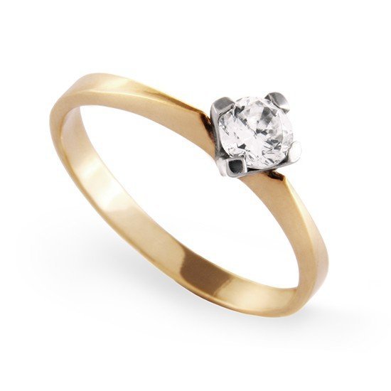 ARTES-Pierścionek złoty A-66 PR. 585