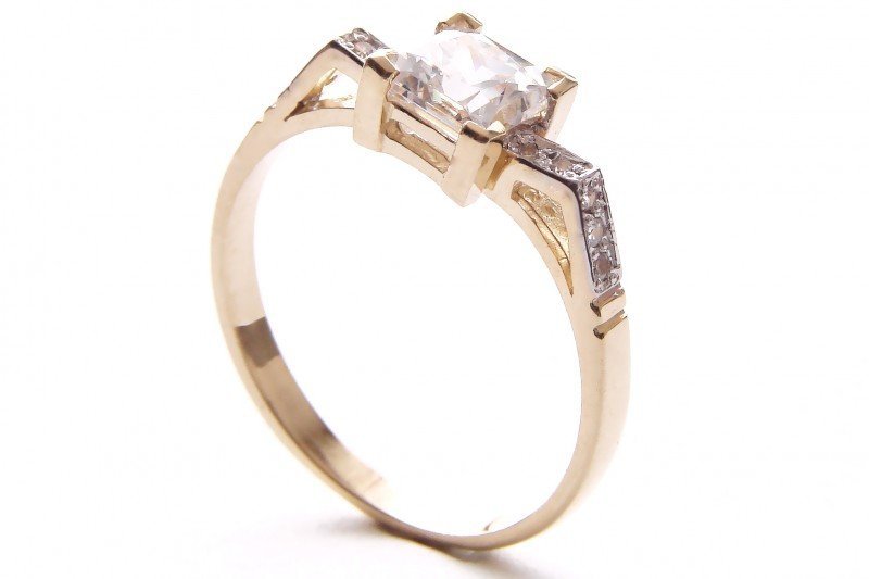 ARTES-Pierścionek złoty 503 PR. 585