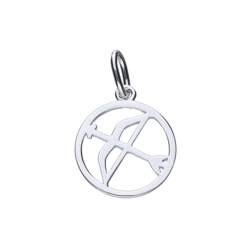 ZAWIESZKA WISIOREK SREBRNY 925 STRZELEC ZNAK ZODIAKU