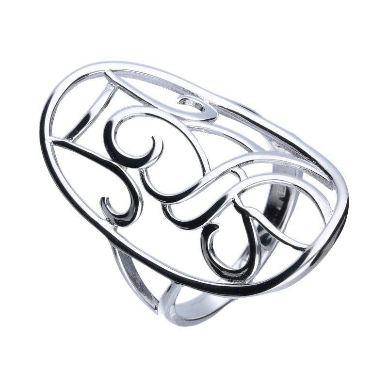 SREBRNY PIERŚCIONEK 925 ORYGINALNY AŻUROWY R.13