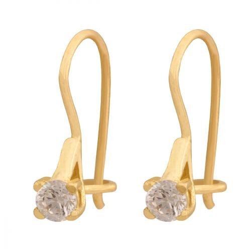 Kolczyki złote 585 wiszące - 22933