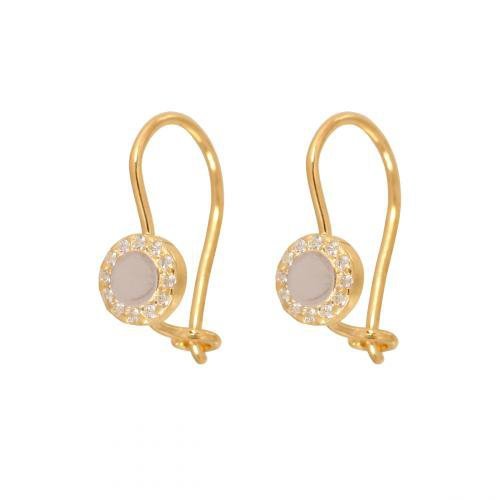 Kolczyki złote 585 wiszące - 46723