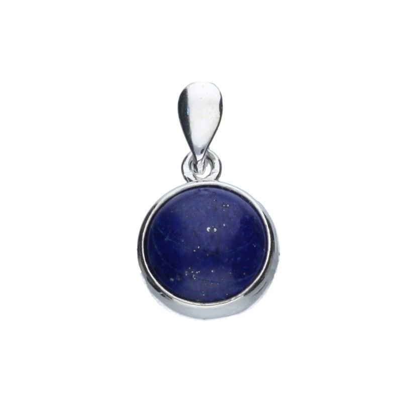 ZAWIESZKA SREBRNA 925 Z LAPISEM LAZULI