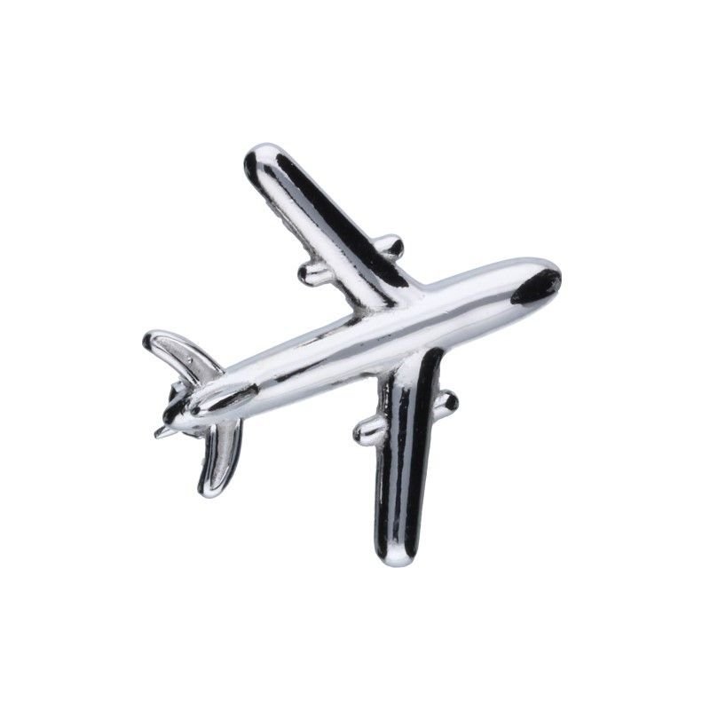 BROSZKA SREBRNA 925 SAMOLOT