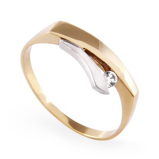 ARTES-Pierścionek złoty A-52 PR. 585