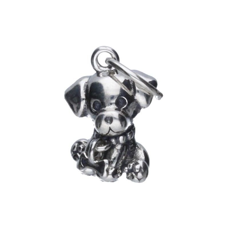ZAWIESZKA CHARMS  SREBRNA 925 KORALIK PIES PIESEK