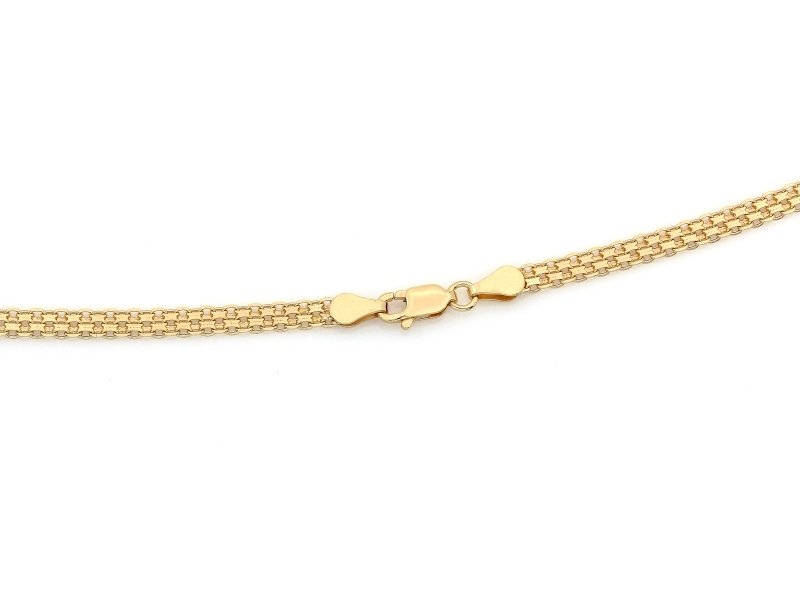 ZŁOTY ŁAŃCUSZEK 585 BISMARK 3,5mm