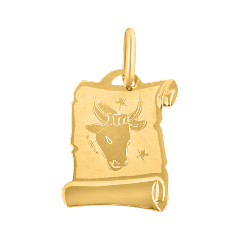 Zawieszka złota 585 znak zodiaku BYK