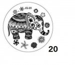 Blaszka do stempelków 20