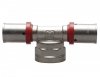 Trójnik Zaciskany Pex 25x3/4x25 GW zaprasowywany