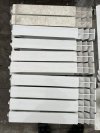 Grzejnik aluminiowy 500 mm 1 żeberko - wyprzedażowy 