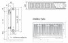 Grzejnik pokojowy Purmo C22 600x1600 panelowy