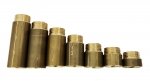 Przedłużka mosiężna 1/2 30 mm 25 bar wzmocniona
