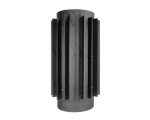 Radiator stalowy do kominka fi 130 mm 50 cm stal 2 mm