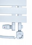 Grzałka elektryczna 300 W do grzejnika łazienkowego biała