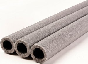 Otulina szara 22/9 na rurę 20 22 w laskach 2 m