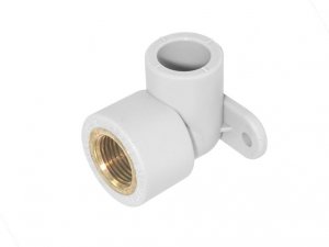 Kolano PP zgrzewane 20x1/2 gw z wieszakiem Vesbo