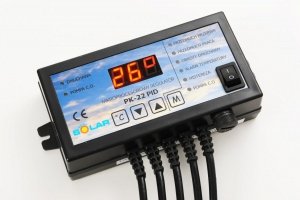 Sterownik kotła PK-22 PID regulator pompy dmuchawy pieca CO