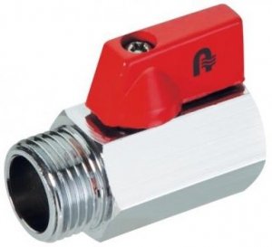 Armatura Zawór kulowy Mini 1/2 wz zaworek chrom 