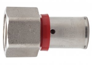 Złączka Zaciskana Pex 25x3/4 GW zaprasowywana mocna