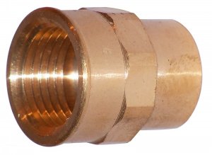 Mufa mosiężna do lutowania 15x3/4 gwint wewnętrzny