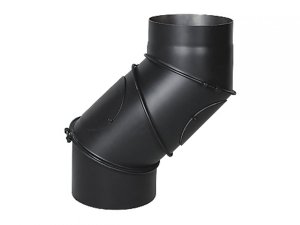 Kolano spalinowe 150 nastawne uniwersalne