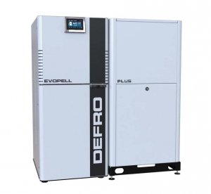 Piec Defro Evopell Plus 8 kW kocioł peletowy z podajnikiem do 100 m2