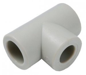 Trójnik zgrzewany 25x20x25 PP redukcja Vesbo