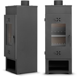 Piecyk koza 8 kW kominek szamotowy wolnostojący Matylda Ekoprojekt