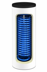 Wymiennik pionowy do pompy ciepła SWP-501 Zasobnik C.W.U. z dużą wężownicą 3,71 m2