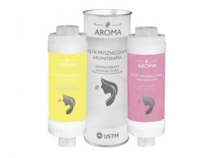 Filtr prysznicowy AROMA cytrynowy aromaterapia