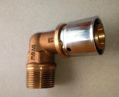 Oventrop Cofit P Kolano zaprasowywane 26x3/4 GZ